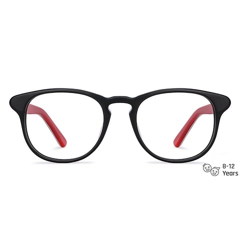 Hooper Online Black Full Rim Round right side