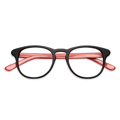 Hooper Online Black Full Rim Round left side