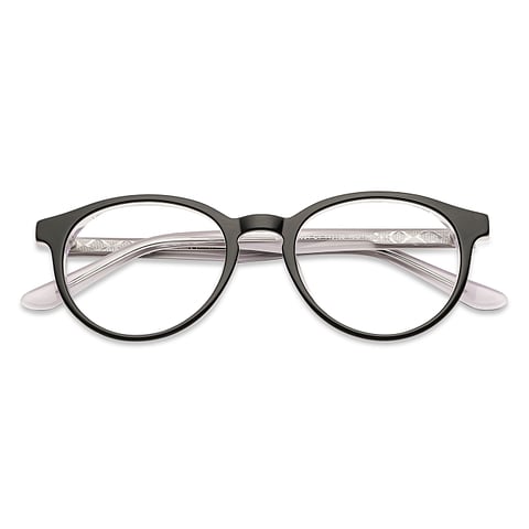 Hooper Online Black Full Rim Round left side