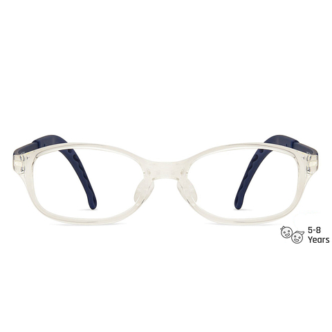 Hooper Online Crystal Transparent Full Rim Rectangle right side