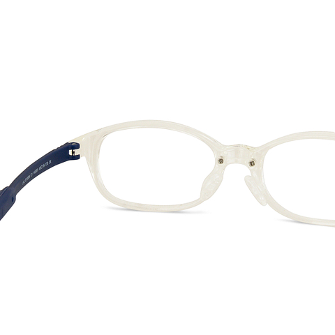 Hooper Online Crystal Transparent Full Rim Rectangle right side