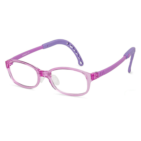 Hooper online Purple Transparent Full Rim Rectangle right side