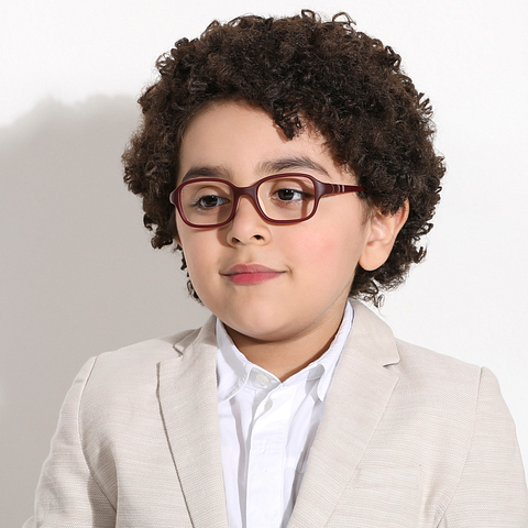 Hooper Online Light Brown Full Rim Geometric left side