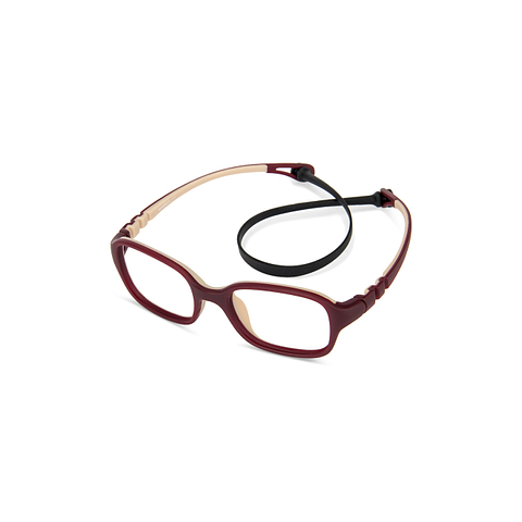 Hooper Online Light Brown Full Rim Geometric left side
