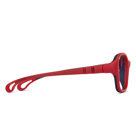 Hooper online Matte Red Blue Full Rim Square right side