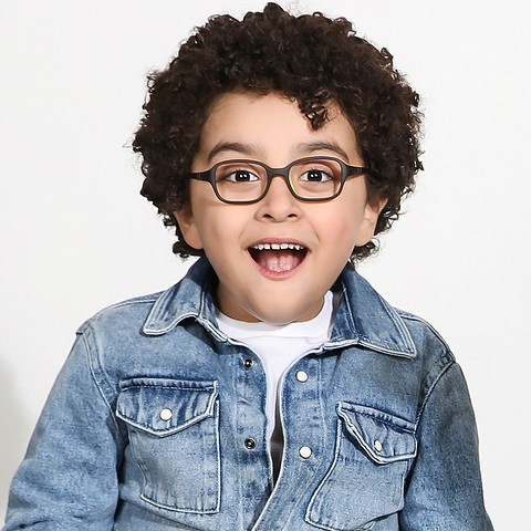 Hooper Online Light Brown Full Rim Rectangle left side