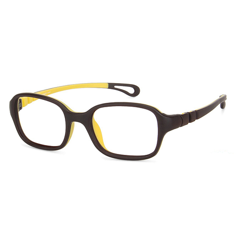 Hooper Online Light Brown Full Rim Rectangle right side