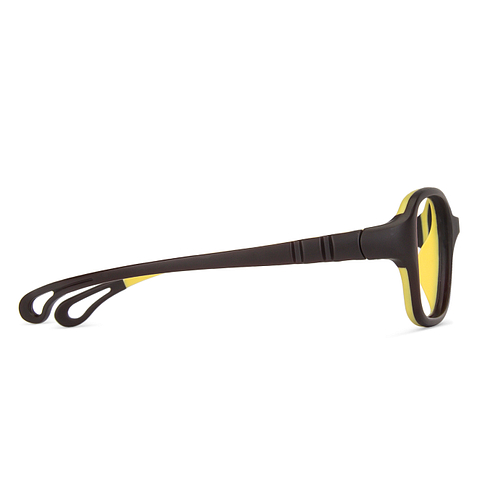 Hooper Online Light Brown Full Rim Rectangle right side