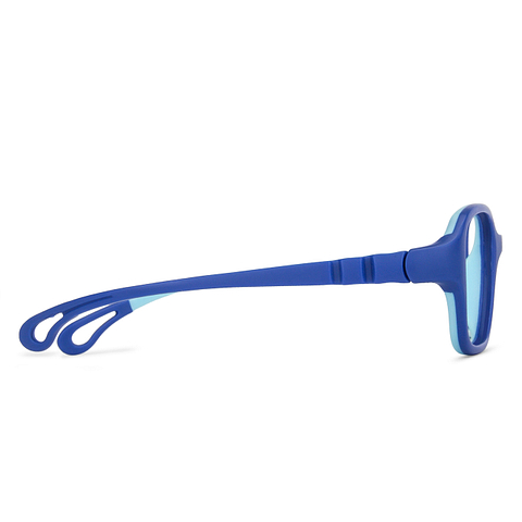 Hooper Online Sky Blue Full Rim Rectangle right side