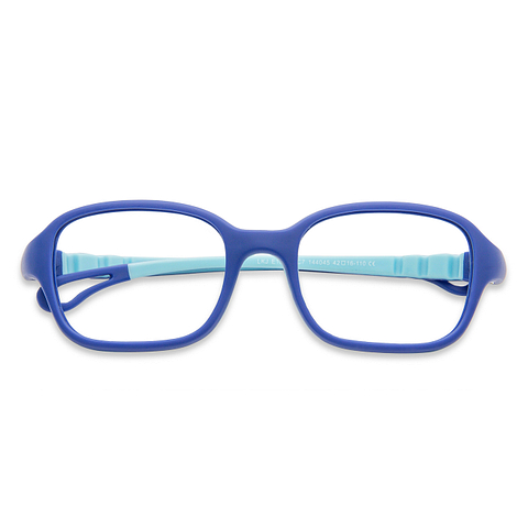Hooper Online Sky Blue Full Rim Rectangle right side