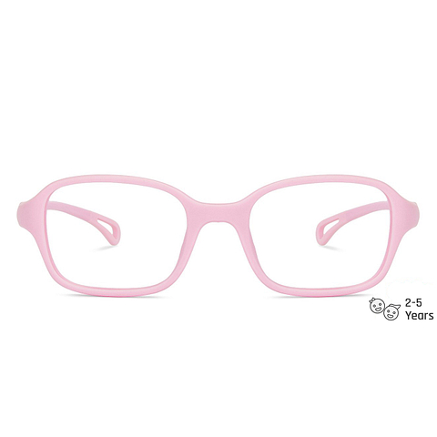 Hooper Online Pink Transparent Full Rim Rectangle left side