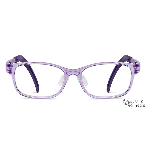 Hooper online Purple Transparent Full Rim Rectangle left side