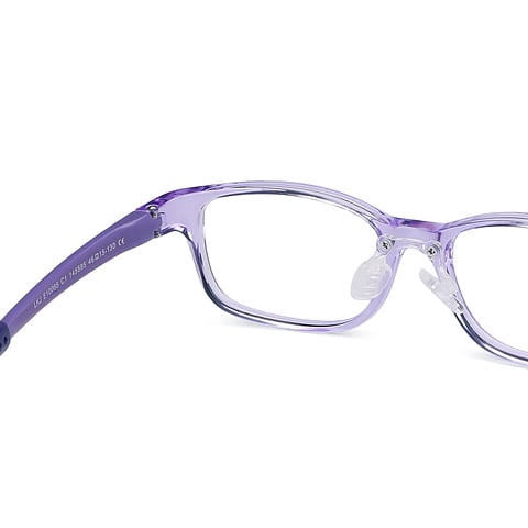 Hooper Online Purple Transparent Full Rim Rectangle right side