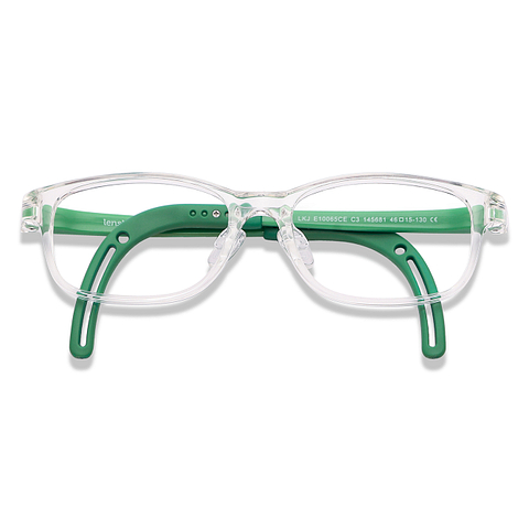 Hooper Online Crystal Transparent Full Rim Rectangle left side