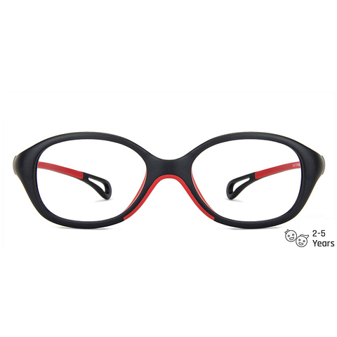 Hooper Online Black Full Rim Round left side