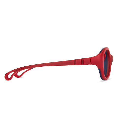 Hooper online Matte Red Blue Full Rim Round right side