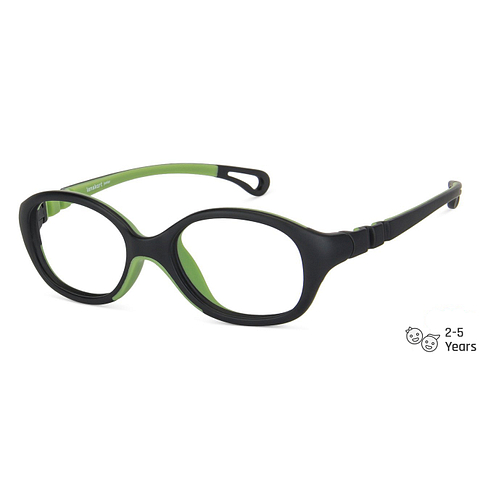 Hooper Online Black Full Rim Round left side