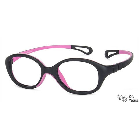 Hooper Online Black Full Rim Round right side