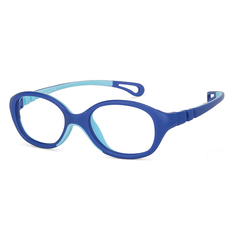 Hooper Online Sky Blue Full Rim Round left side