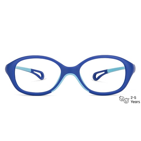 Hooper Online Sky Blue Full Rim Round left side