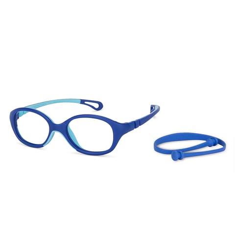 Hooper Online Sky Blue Full Rim Round left side