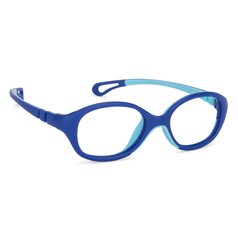 Hooper Online Sky Blue Full Rim Round left side
