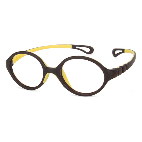 Hooper Online Light Brown Full Rim Round left side