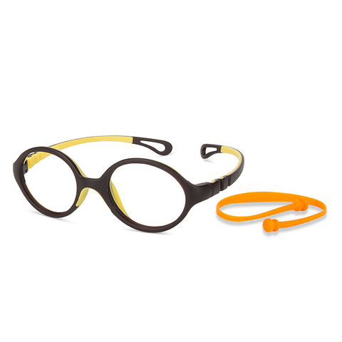 Hooper Online Light Brown Full Rim Round left side
