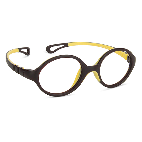 Hooper Online Light Brown Full Rim Round left side