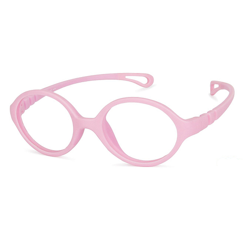 Hooper Online Pink Transparent Full Rim Round left side