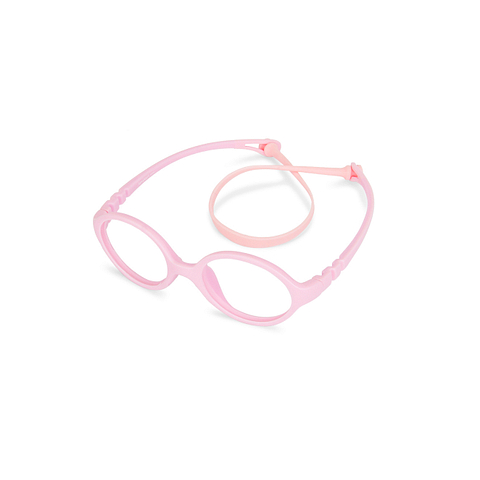 Hooper Online Pink Transparent Full Rim Round left side