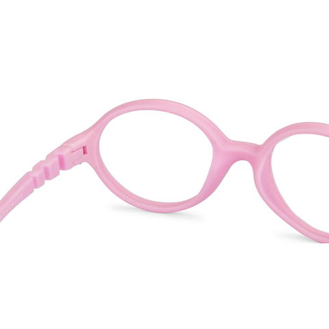 Hooper Online Pink Transparent Full Rim Round left side