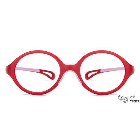 Hooper Online Red Full Rim Round left side