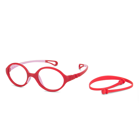Hooper Online Red Full Rim Round left side