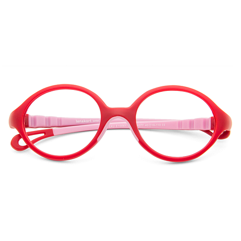 Hooper Online Red Full Rim Round right side