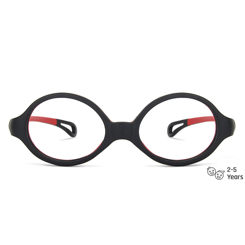 Hooper Online Black Full Rim Round left side