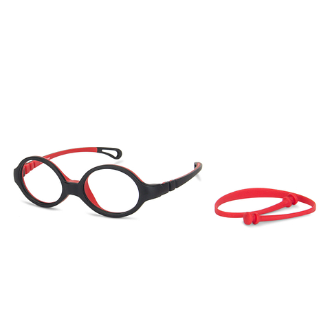 Hooper Online Black Full Rim Round left side