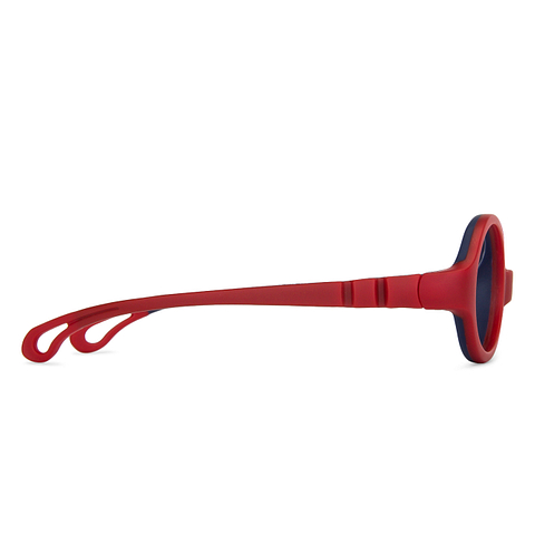 Hooper online Matte Red Blue Full Rim Oval left side