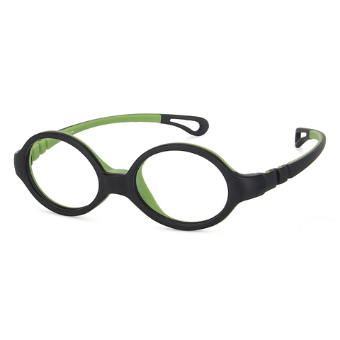 Hooper online Matte Black Green Full Rim Oval right side