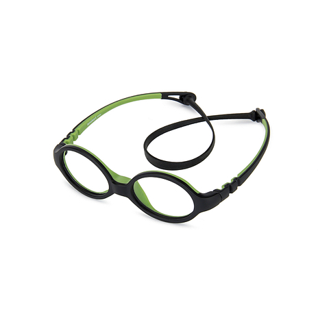 Hooper online Matte Black Green Full Rim Oval right side