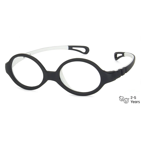 Hooper Online Black Full Rim Round left side