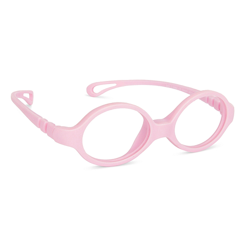 Hooper Online Pink Transparent Full Rim Round left side