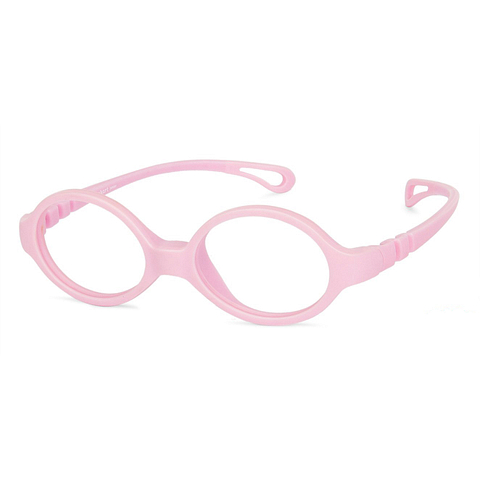 Hooper online Matte Pink Full Rim Oval left side