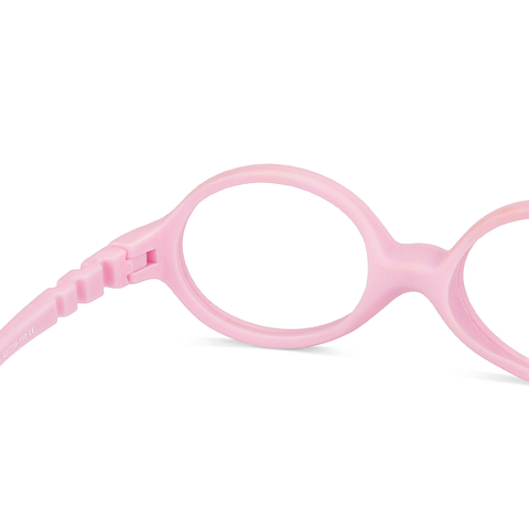 Hooper online Matte Pink Full Rim Oval left side