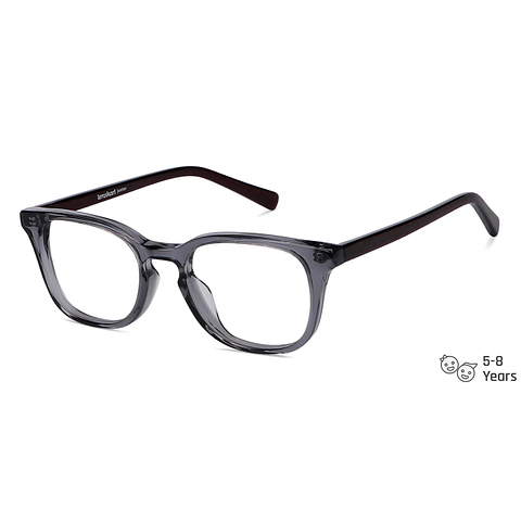 Hooper Online Gray Transparent Full Rim Rectangle right side