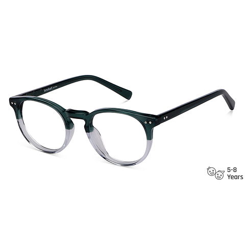 Hooper Online Green Transparent Full Rim Round right side