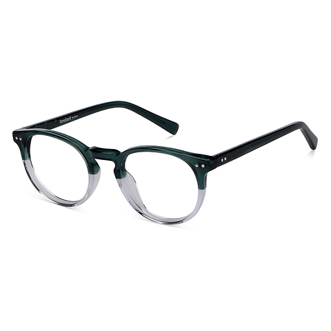 Hooper Online Green Transparent Full Rim Round right side