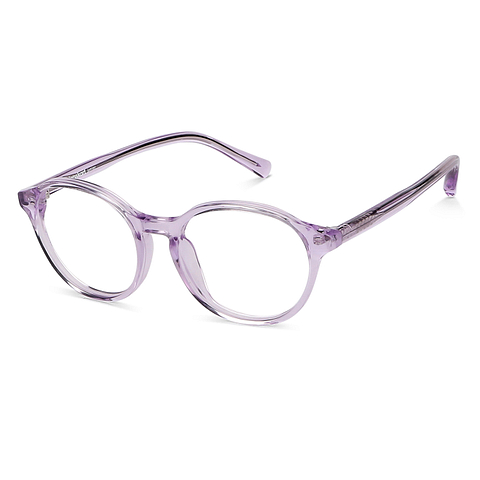 Hooper online Purple Transparent Full Rim Hexagonal right side