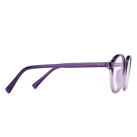Hooper Online Purple Full Rim Round left side