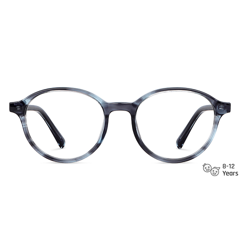 Hooper Online Sky Blue Full Rim Round left side
